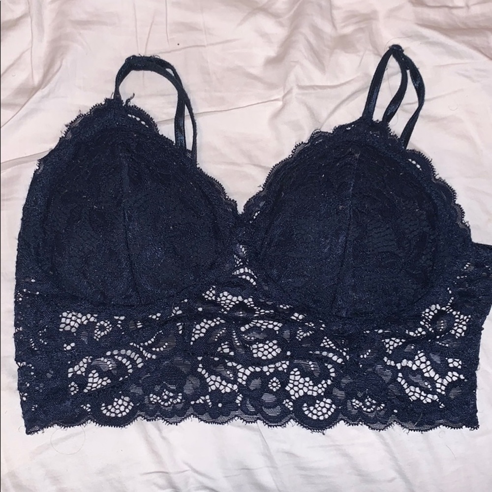Navy blue bralette